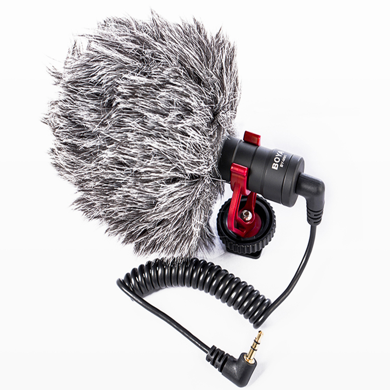 Boja BOYA BY-MM1 mobile phone photo camera single eye covering microphone radio external connection capacitor microphone