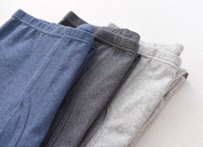 Pantalon collant jeunesse simple en coton - Ref 755038 Image 7