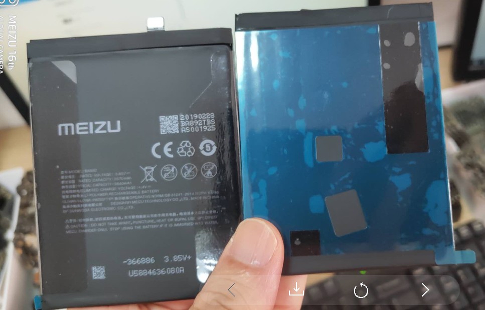 Meizu 16thplus original battery 16plus 16th plus large capacity magic modified high capacity