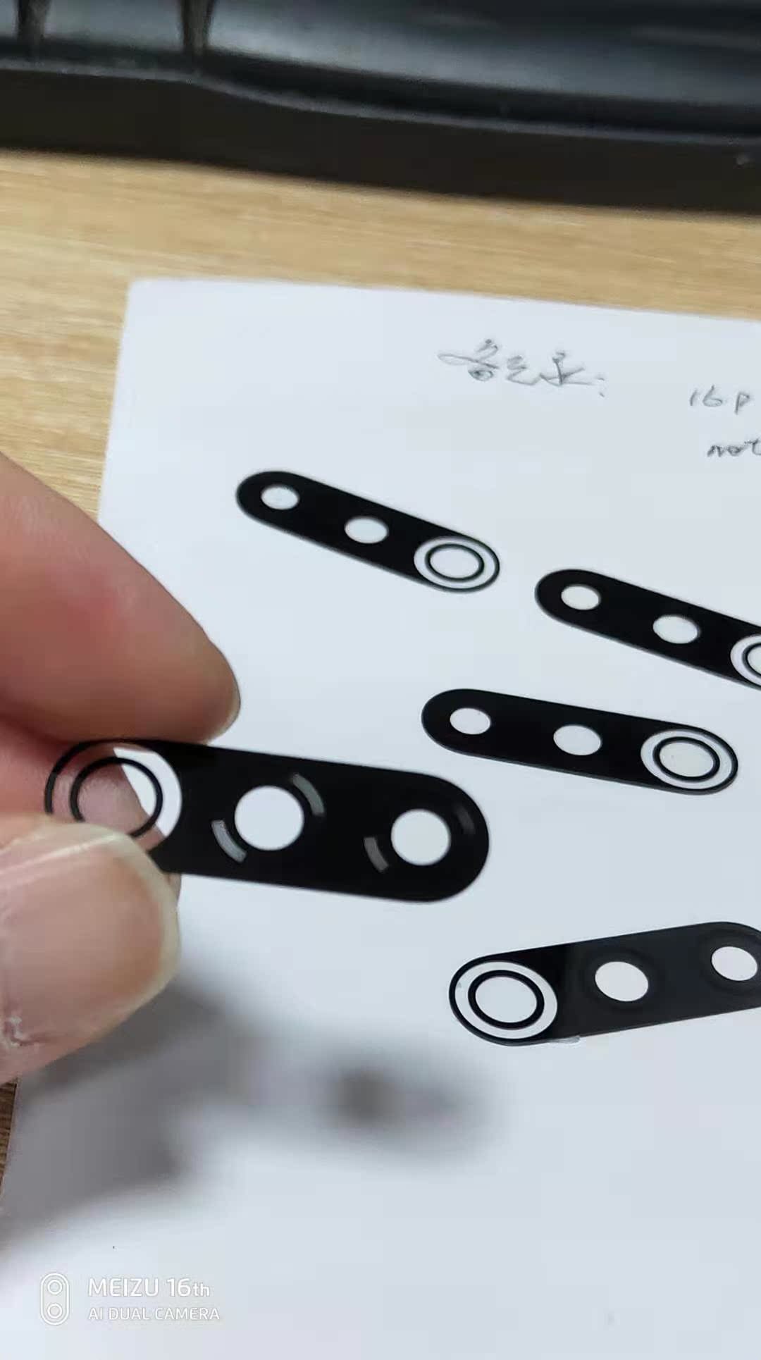 Meizu 16T rear camera lens Meizu M928Q rear camera lens 16s pro vibration lampshade earpiece