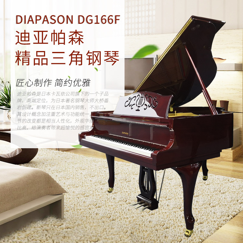 DIAPASON DG166F Japan Original Imported Dia Passen Kawoi High-end Home Triangle Piano