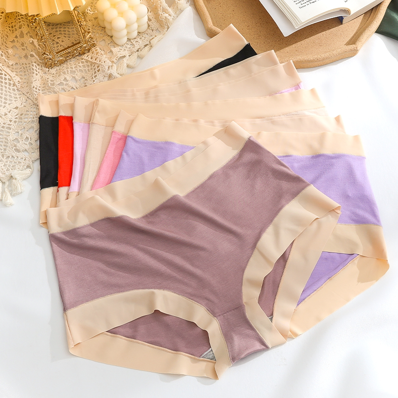 Lady Modale High waist size Underpants women fat mm200 catty GRAPHENE ANTIBACTERIAL PURE COTTON CROTCH Seamless Triangle Pants