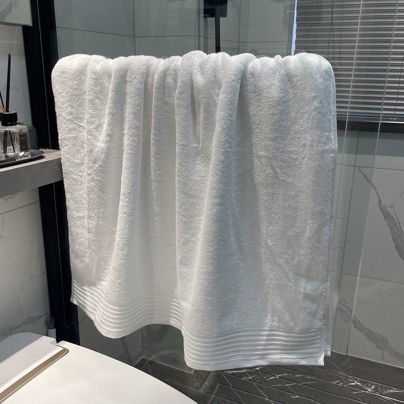 Hong Kong Mapin Mapping Pure Cotton Thick Bath Towel, Absorbent, Soft, Cream Style, Lint-Free