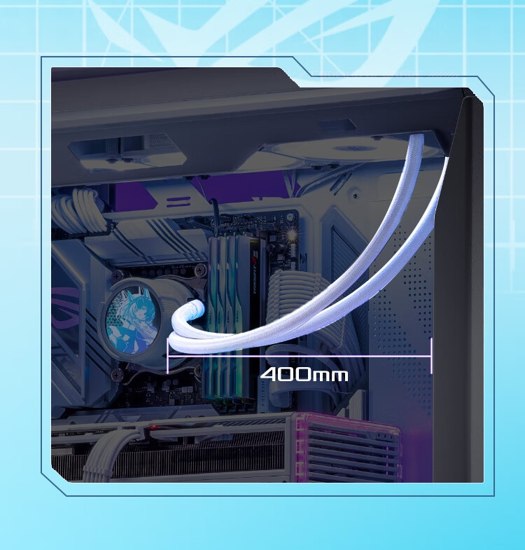 ASUS华硕ROG STRIX飞龙三代360 LCD吹雪一体式CPU水冷散热Asetek插图12 ASUS华硕ROG STRIX飞龙三代360 LCD吹雪一体式CPU水冷散热Asetek插图12
