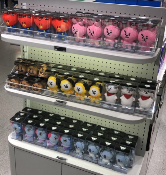  Korean Authentic Bt21 Bts Plush Keychain Doll Pendant Bag Accessory