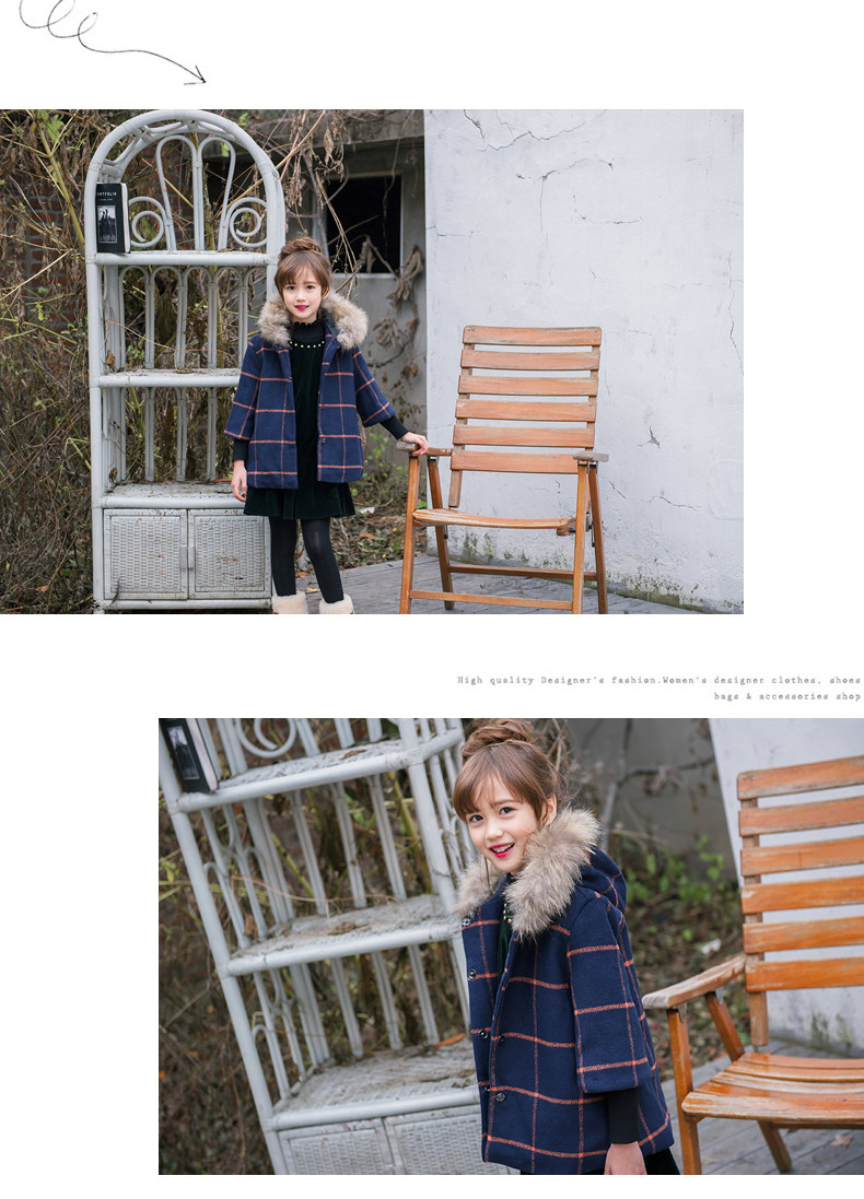 Manteau pour fille SEVEN SOLO en mélange - Ref 2162301 Image 17