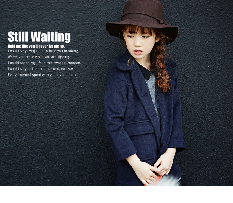 Manteau pour fille SEVEN SOLO en mélange - Ref 2162399 Image 15