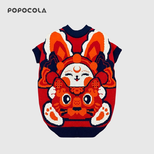 Зимний праздничнный демисезонный весенний свитер, год кролика