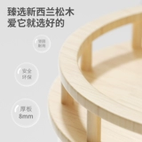 Деревянный двухэтажный летний универсальный домик для кровати на четыре сезона, мебель