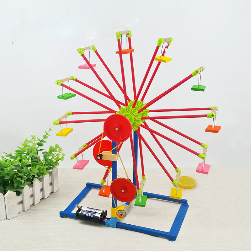 Ferris wheel model Technology Hand-made gizmo GIZMO DIY Material innovation Science experiment Boys ' big children's toys