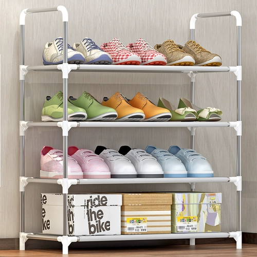 Обувь для обуви многослойная простая домохозяйственная экономика хранения пыли -защитный шкаф для обуви