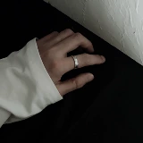 Tide, ретро кольцо с буквами для влюбленных, на указательный палец