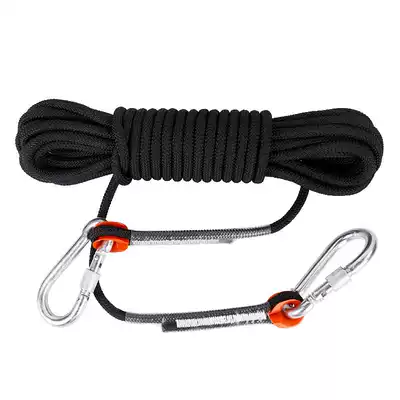 Rock climbing rope Static rope Rope descent mountaineering rope Outdoor supplies Safety rope Climbing rescue rope Downhill equipment