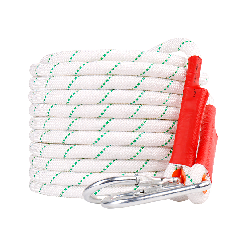 Aid state 20mm aerial work rope rescue rescue rope Air conditioning installation outdoor safety rope Downhill rope cleaning rope