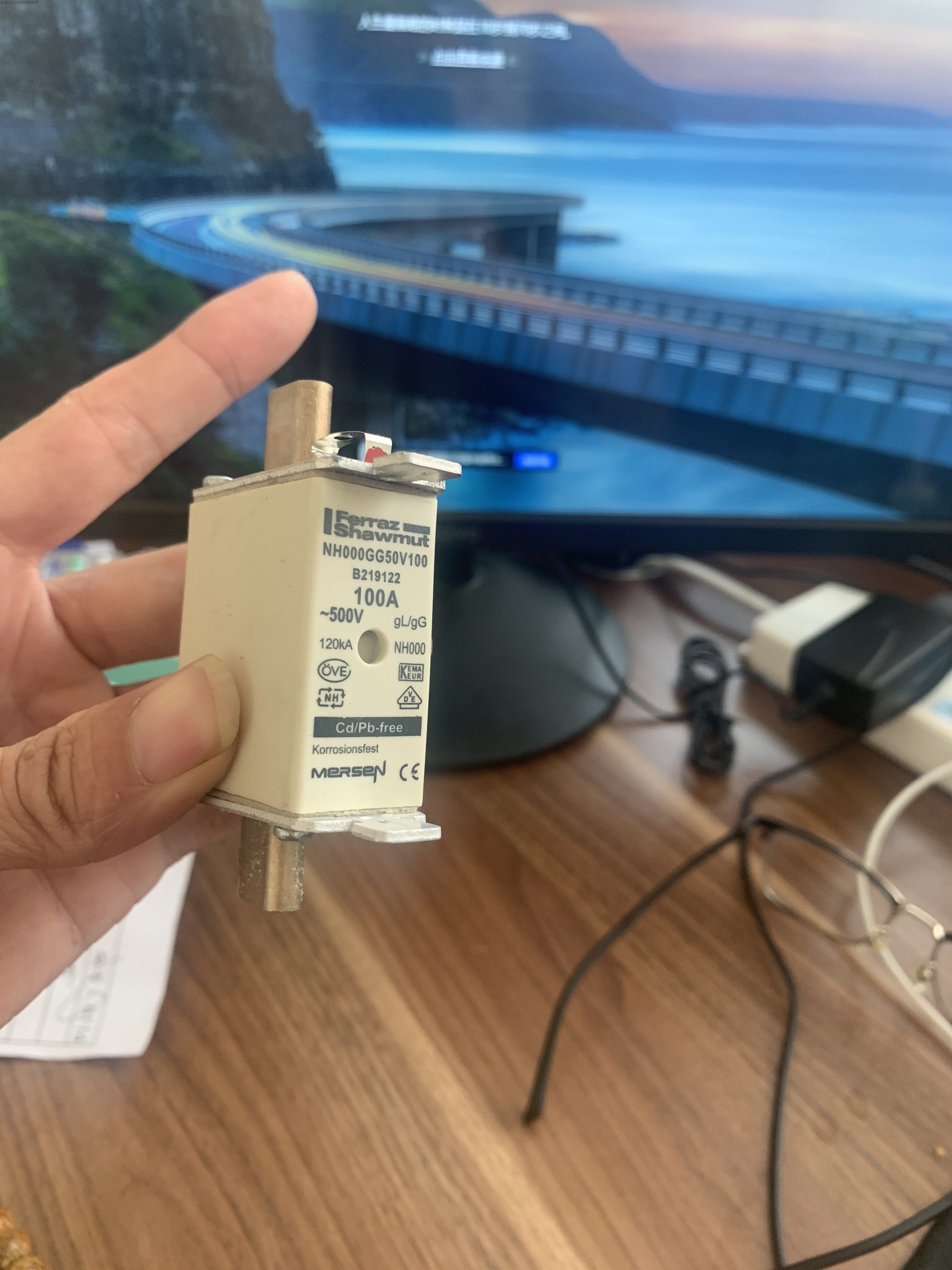 FERRAZ fuse NH000GG50V63 NH000GG50V100-16-25-35-40-50-63-80