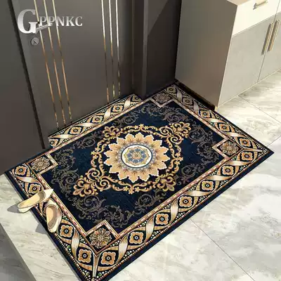 European-style carpet door mat entrance mat living room bedroom foot mat home door mat non-slip access door mat