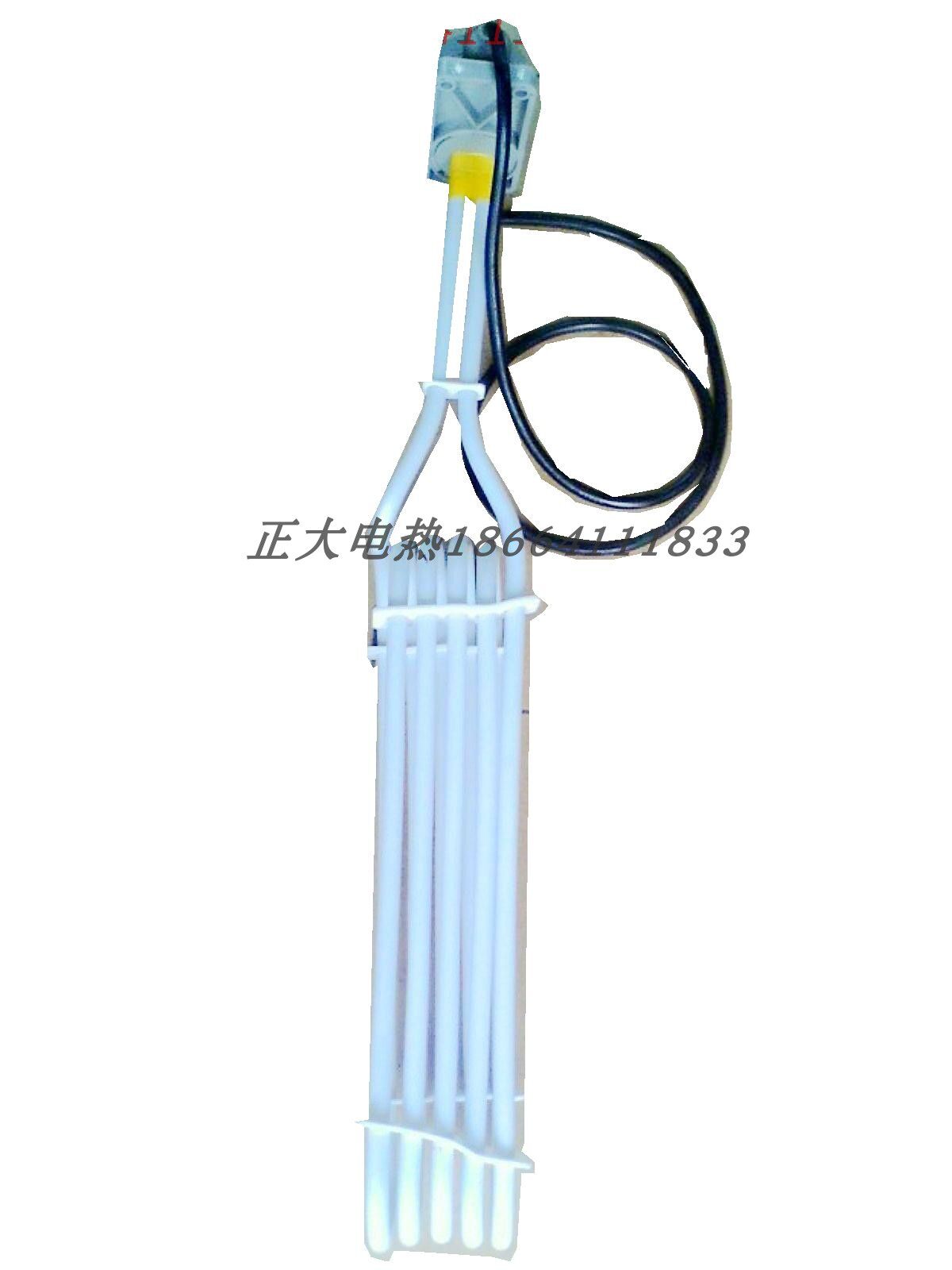 Oval red copper Teflon heating pipe electroplating special PTFE electric heating tube corrosion protection heating pipe