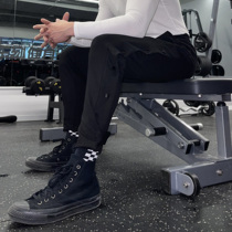Sports Pants Men's Joker Leisure Trend Bundle Foot Fitness Pants Knitted Basketball Breasted Pants American Training Pants