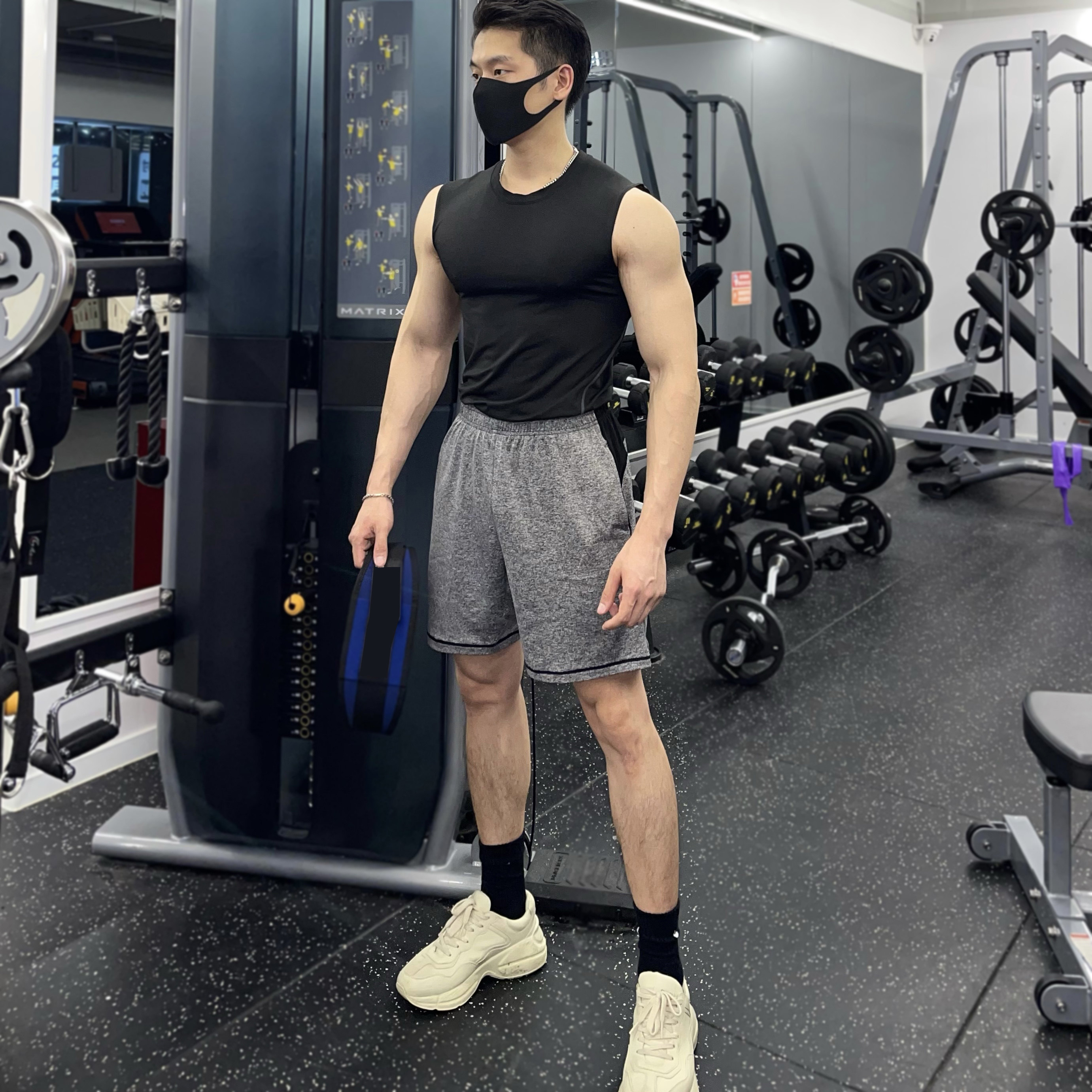 Fitness Shorts Speed Dry Men Summer Slim Fit Sports Casual Basketball Running Training Loose Breathable 50% Pants