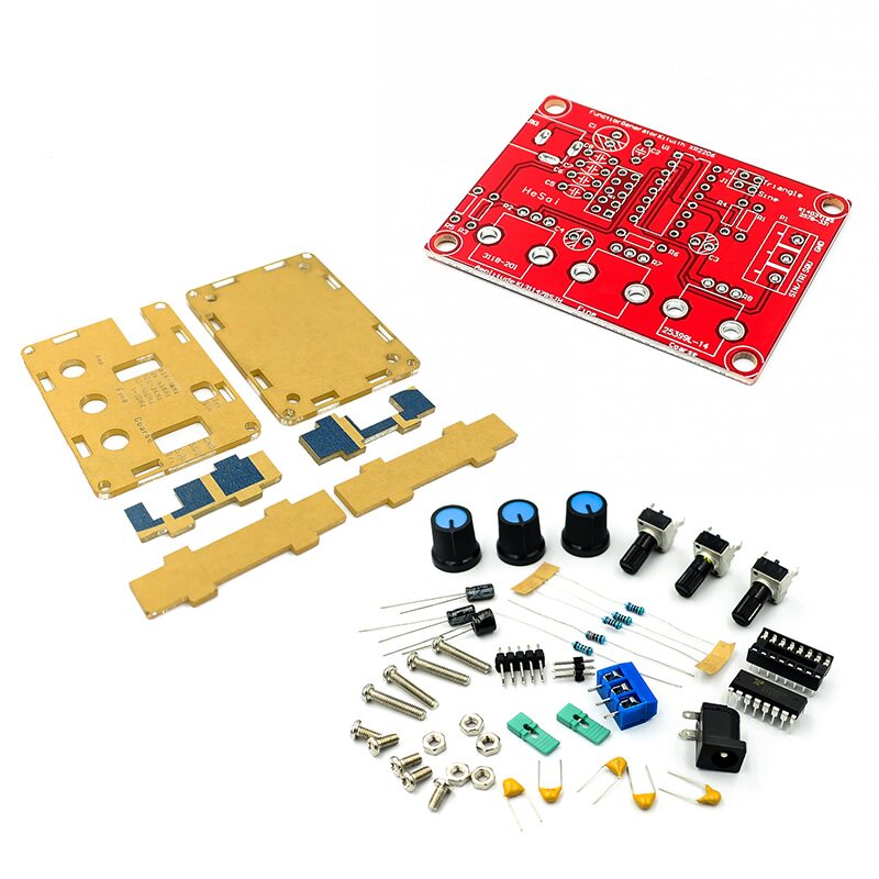 XR2206高精度信号发生器 DIY散件带壳 Function Generator正弦波