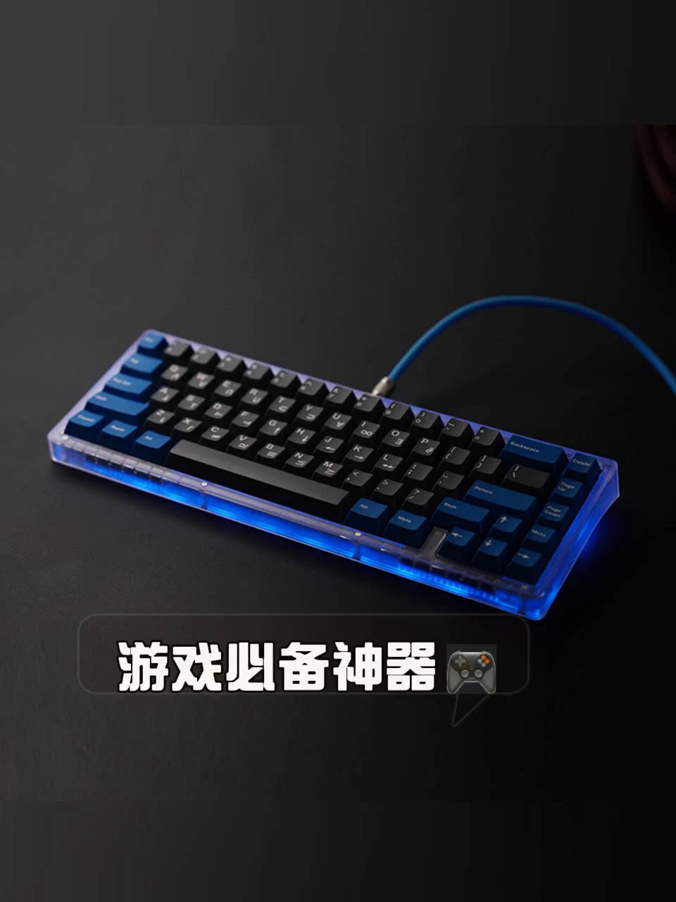 65鍵有線單模機械鍵盤Swagkeys EAVE65：小身材大能量，辦公遊戲兩不誤！