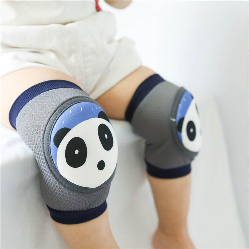 Baby kneecap elbow protection autumn and winter thin baby crawling protective knee sleeve children learn walking anti-fall breathable sports cover