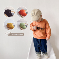 Boy cap 2020 spring and autumn new Korean version personality handsome hip-hop hat tide brand baby embroidered baseball cap