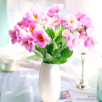 Simulation Yu Beauty Emulation Flower Poppy Plastic Fake Flowers Living Room Interior Decoration Home Floral Floral Flower Putting Silk Flowers