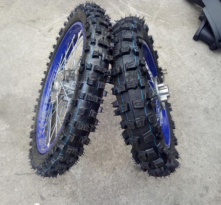 Apollo motorcycle high race dirt bike tires hub wheel rear 90 100-14 inch front 70 100-17