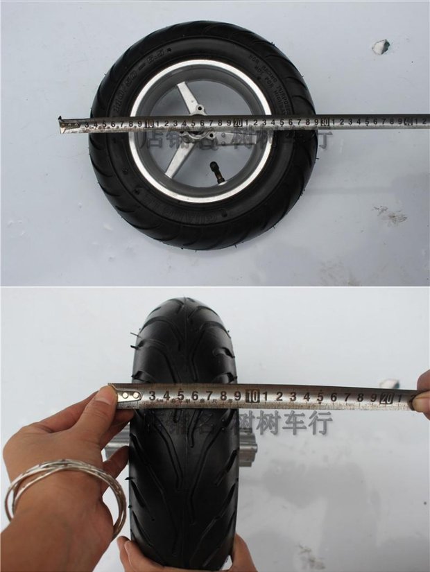 Mini 49CC lốp xe thể thao nhỏ phía trước 90 / 65-6,5 bánh sau trung tâm lốp 110 / 50-6,5 inch - Vành xe máy vành xe win 100