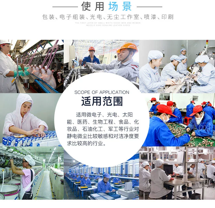 Dép Chống Tĩnh Điện Spu Đế Mềm Dày Dép Nhà Máy Điện Tử Làm Việc Chống Bụi Chống Bụi Unisex Thoáng Khí Giày Công Sở dep bao ho lao dong