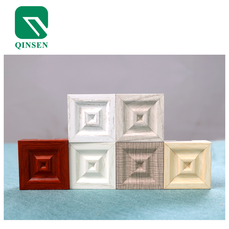 Solid wood line Roman stigma Paint-free decorative wood lines Clothing overall cabinet closing line matching Roman stigma