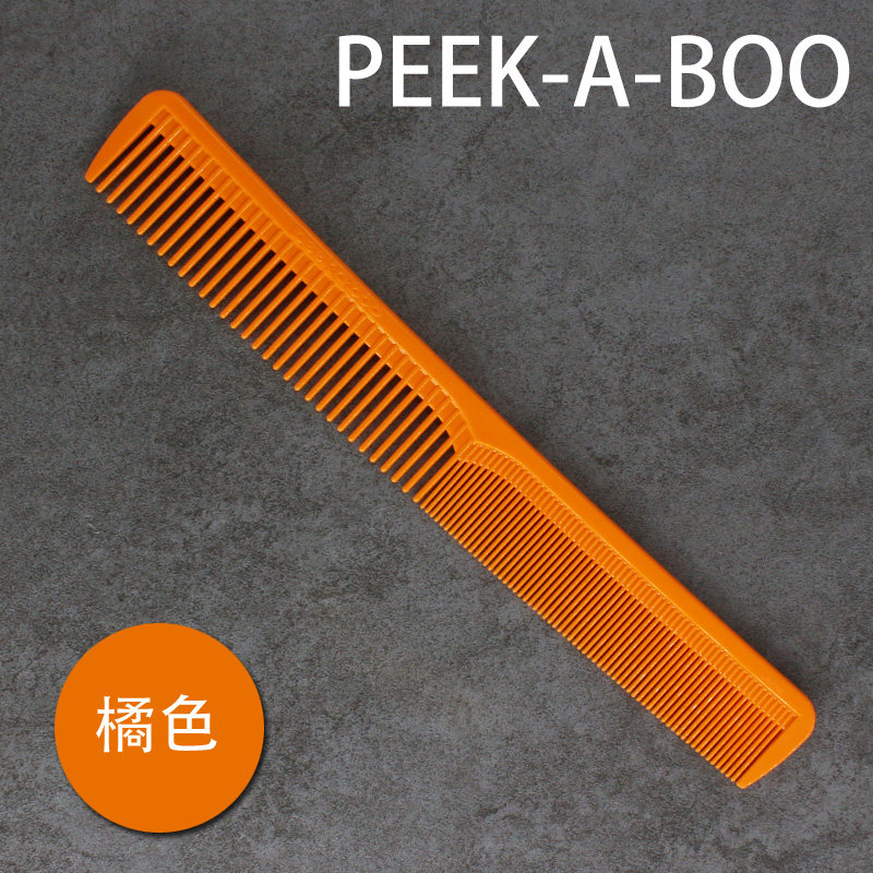 Расчёска 日本进口peekaboo梳子发型师川岛文夫剪发梳子日式标准理发美发梳