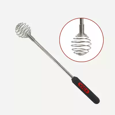 Kenwei Egg Beater Stainless Steel Ball Dye Paste Manual Household Waster Hand-held Hair Salon Dye Cream Mixer