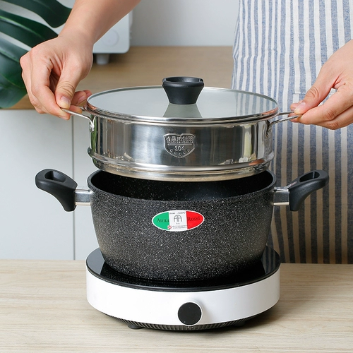 Это слишком стоимость -эффективно! Выйдите из японского фаната Mai Fan Shi Soup Pot, ненормативного кастрюли, двух туманной лапши, кастрюли, суп -суп, сахарный горшок с водой