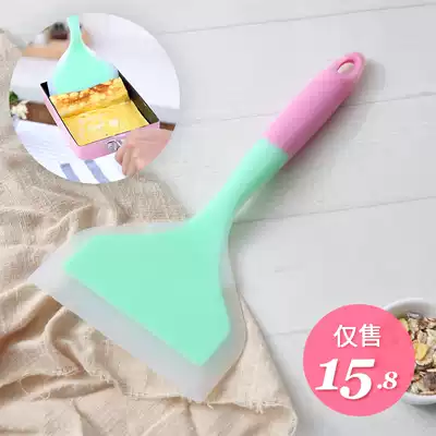 Multifunctional spatula high temperature resistant silicone shovel non-stick special shovel Jade steak spatula pizza shovel