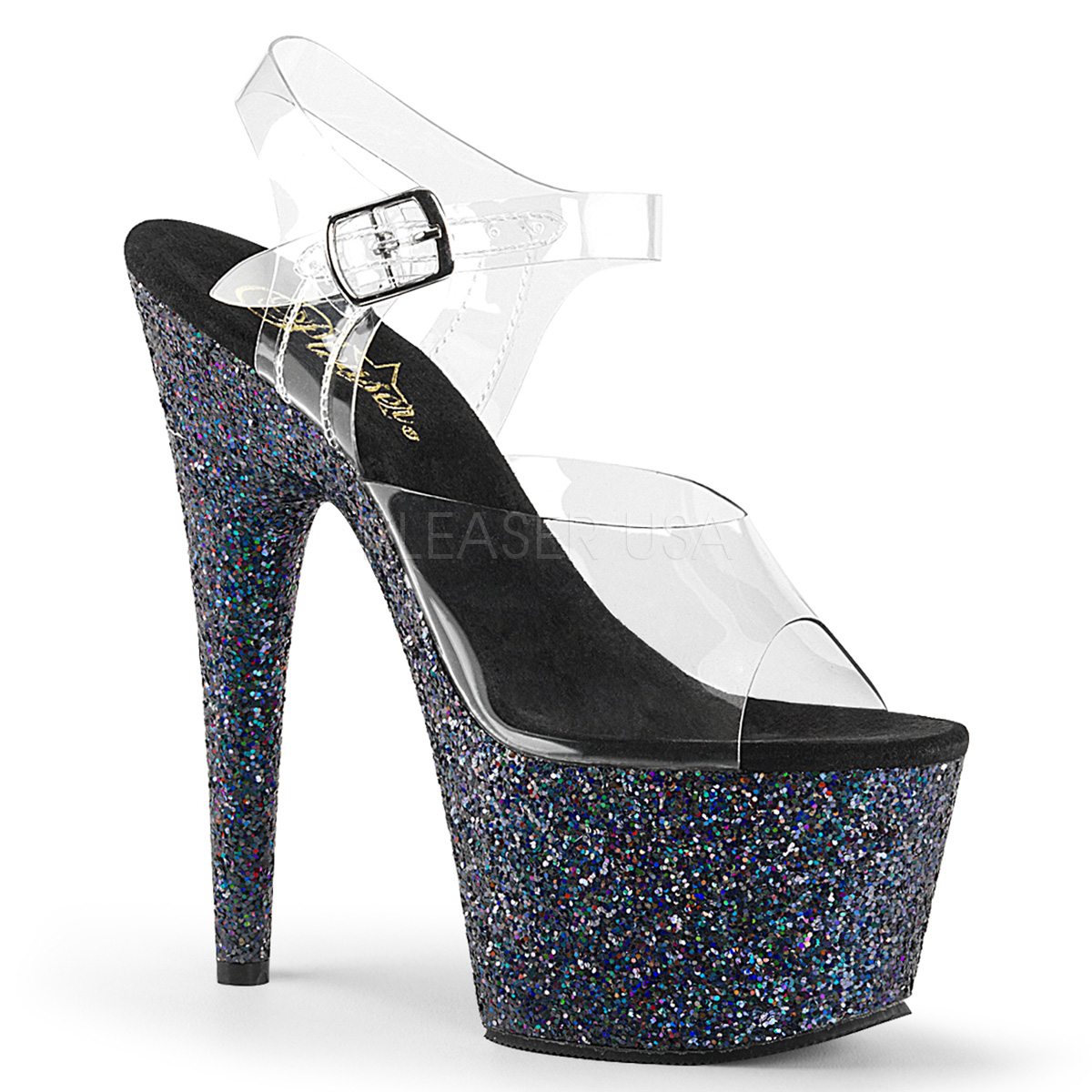 Pole dancing sandals 18CM super high heel Pleaser Adore LG performance special American imported brand