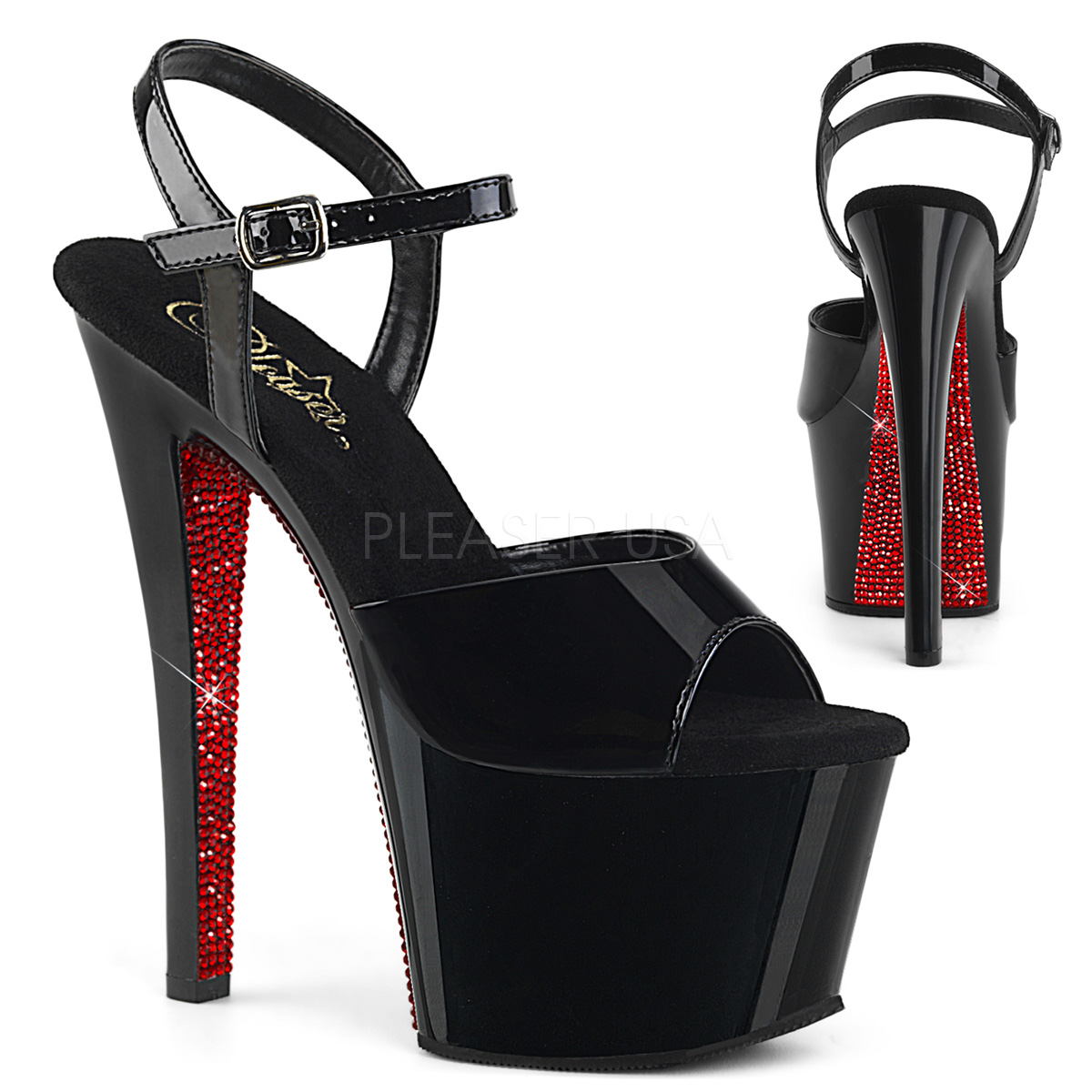 Pole dance special sexy high heels imported from the United States Pleaser Sky performance special 18 cm