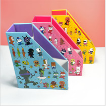 New Anpanman paper desktop storage box folder stationery bookshelf