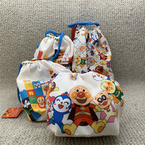 Japanese Anpanman mommy bag bottle bag diaper bag out drawstring small bag bento lunch box bundle pocket