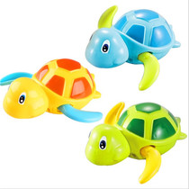 Childrens cartoon winding swimming water can swim little turtle baby bathroom bath play water clockwork small toy