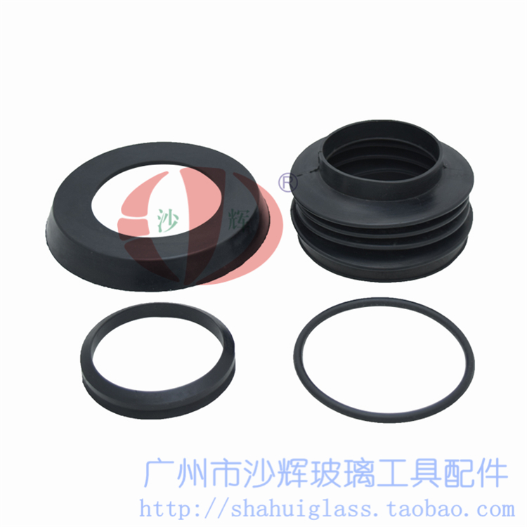 Glass edging machine motor motor motor bottom edge waterproof sealing rubber ring pad 4 pieces inner diameter 95 by 65 