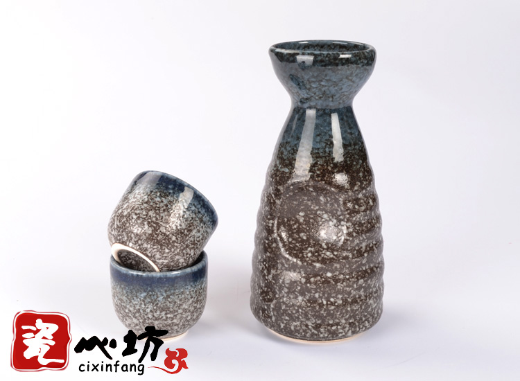 Bộ rượu theo phong cách Nhật Bản, bình hông, nồi sake Nhật Bản, nồi gốm, nồi kiểu Nhật, bộ rượu vang, rượu sake Nhật Bản và Hàn Quốc chén uống rượu đẹp