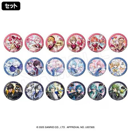 [in Stock] Sanrio Knight Fm Fragariamemories 2Nd Anniversary Badge