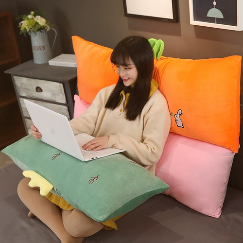 Милая подушка, морковная плюшевая игрушка для сна, съёмная кукла