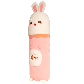 Little rabbit pillow doll long strips super soft doll