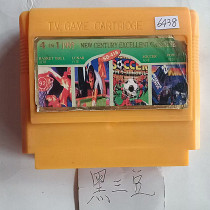 8-bit FC early black 3 bean game card 4-in-1 four-wheel drive fancy billiards