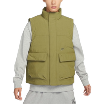 NIKE Mens Winter Stand Collar Workwear Functional Training Sports and Leisure Vest DQ4305-247