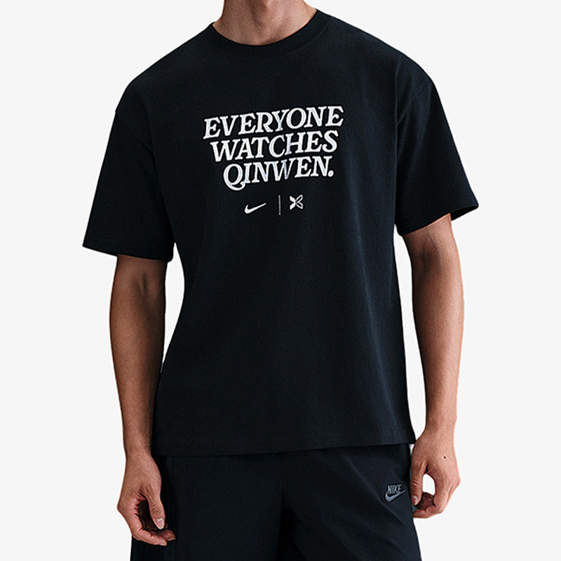 Nike Men's Summer Round Neck Loose Knitted Breathable Sports Casual Short Sleeve T-Shirt Im3086-010 Nike Men's Summer Round Neck Loose Knitted Breathable Sports Casual Short Sleeve T-Shirt Im3086-010
