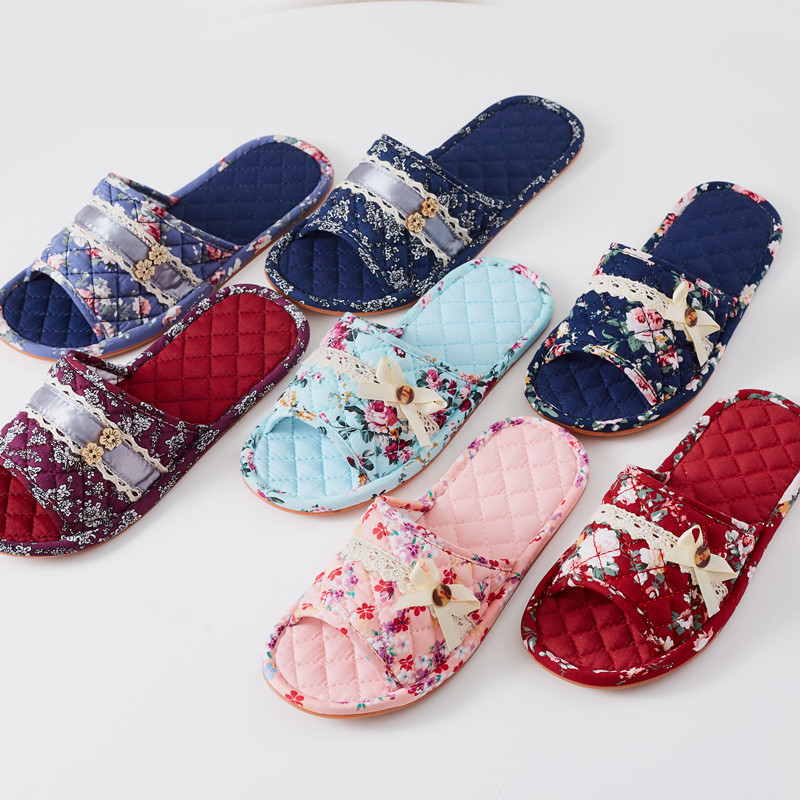 2026 New Cotton Slippers for Spring and Autumn, Indoor Household Use, Couple's Non-Slip Rubber Sole, Floor Tile Fabric Lightweight Slippers 2026 New Cotton Slippers for Spring and Autumn, Indoor Household Use, Couple's Non-Slip Rubber Sole, Floor Tile Fabric Lightweight Slippers
